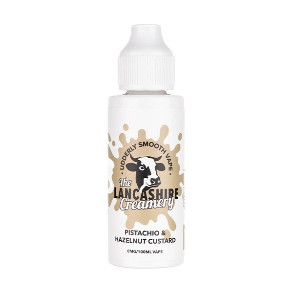 Pistachio Hazelnut Custard 100ml Shortfill E-Liquid by The Lancashire Pistachio Hazelnut Custard 100ml Shortfill E-Liquid by The Lancashire