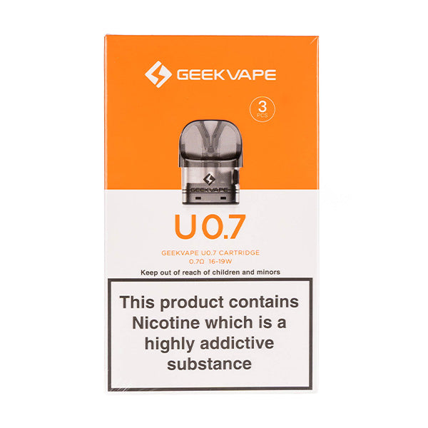 Geek Vape U Replacement Pods - 3 Pack | Vape Superstore Geek Vape U Replacement Pods - 3 Pack | Vape Superstore