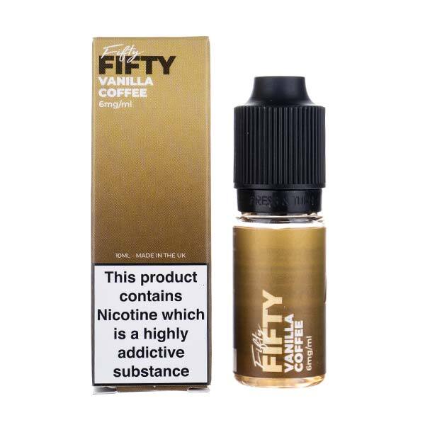 VS Fifty-Fifty Vanilla Coffee E-Liquid | 10ml | Vape Superstore VS Fifty-Fifty Vanilla Coffee E-Liquid | 10ml | Vape Superstore
