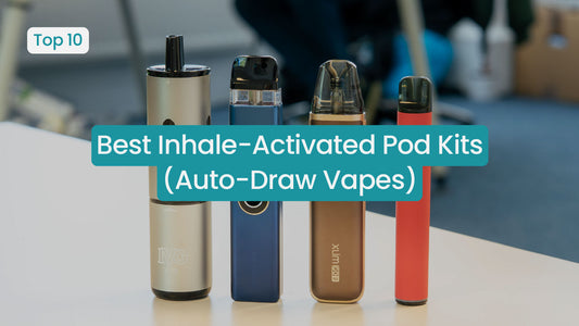 Best Inhale-Activated Pod Kits of 2026 (Auto-Draw Vapes)