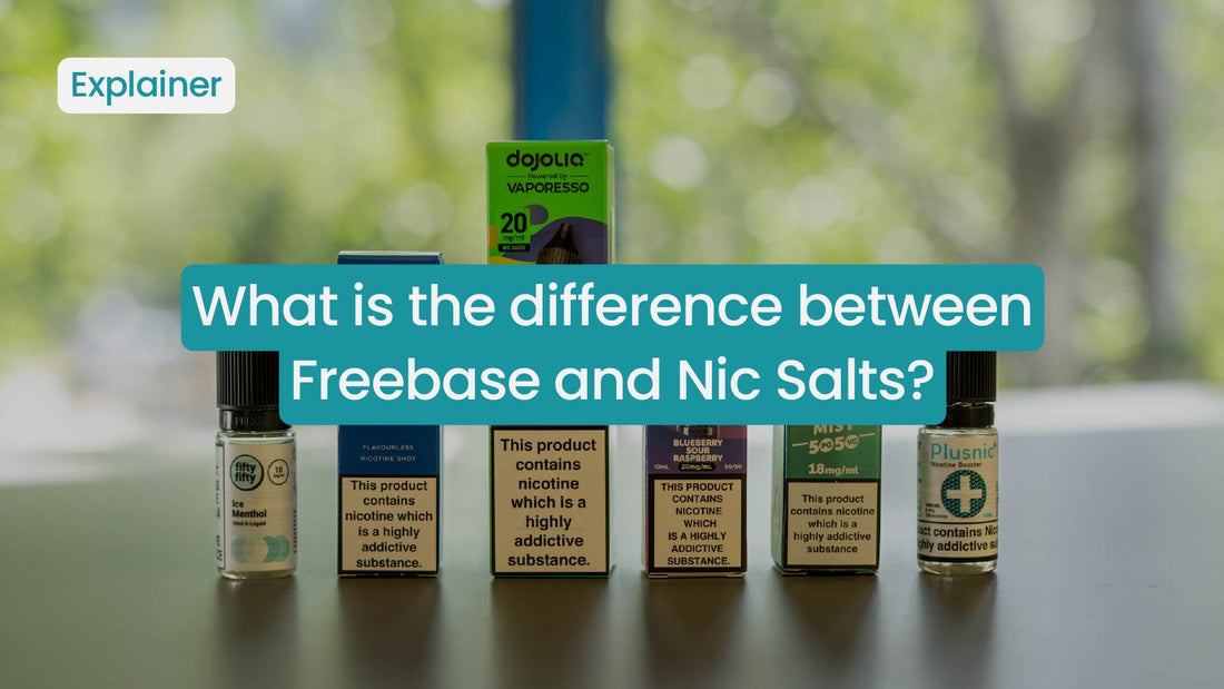 Freebase vs Nicotine Salts: What's the Difference? | Vape Superstore Freebase vs Nicotine Salts: What's the Difference? | Vape Superstore