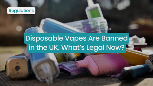 Text about disposable vapes being banned in the UK.