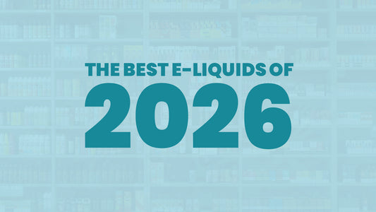 Hero promoting the best e-liquids of 2026.