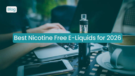 Best nicotine-free e-liquids for 2026 with vape and coffee.