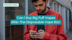 Can I buy big puff vapes after the disposable ban?