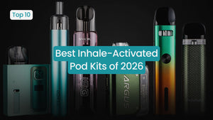 Best Inhale-Activated Pod Kits of 2026 with various devices displayed.