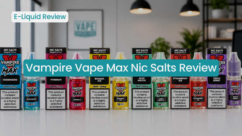 Vampire Vape Max Nic Salts Review