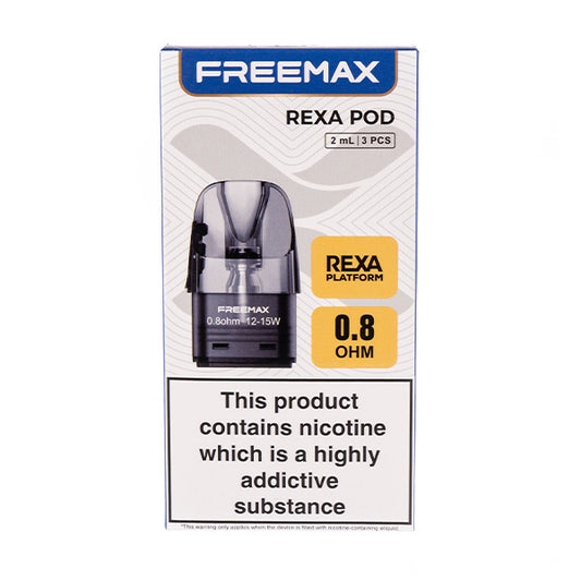Freemax REXA Replacement Pods - 0.8ohms