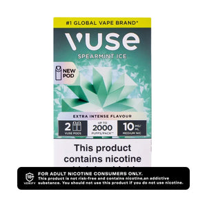 VPro NS Spearmint Ice Vuse Pro Pod Nic Salt Refills