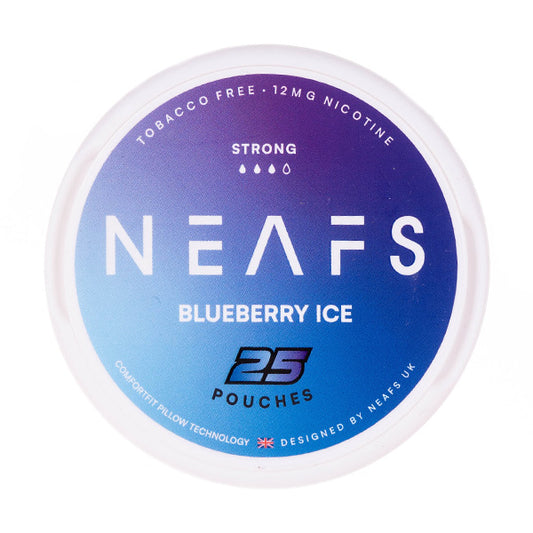 Blueberry Ice Nicotine Pouches by NEAFS - 12mg