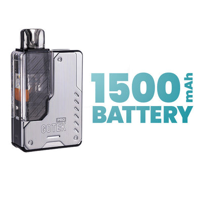 1500mAh Battery For All Day Use