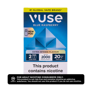 VPro NS Blue Raspberry Vuse Pro Pod Nic Salt Refills