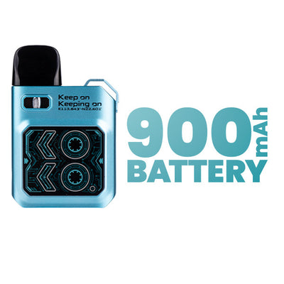 900mAh - Great Battery Life