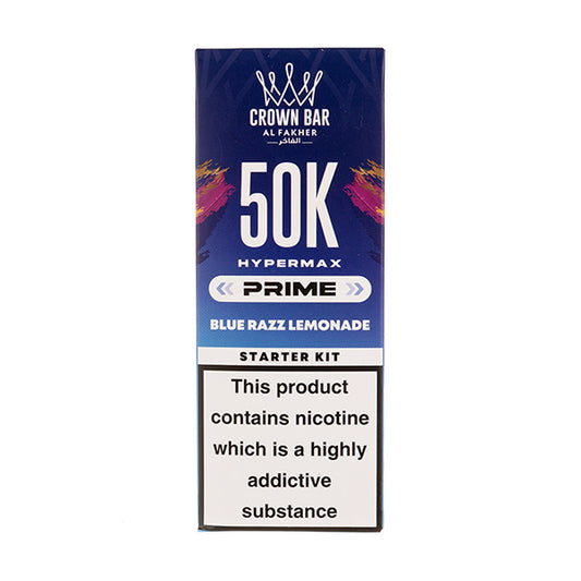 Al Fakher Hypermax Prime 50K Prefilled Pod Kit - Blue Razz Lemonade