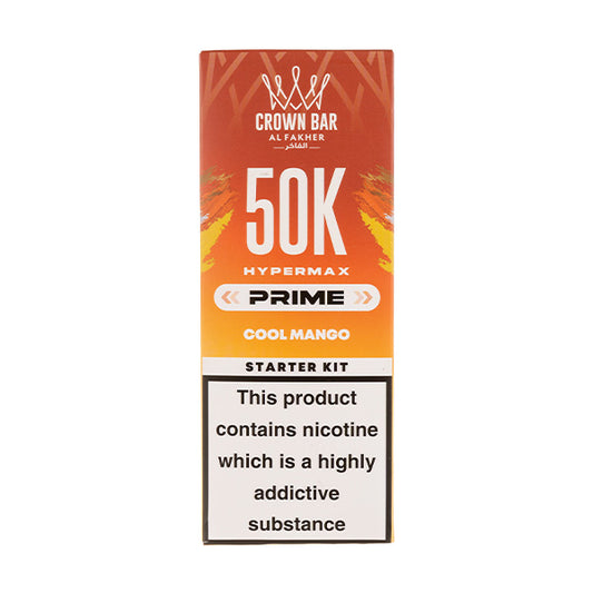 Al Fakher Hypermax Prime 50K Prefilled Pod Kit - Cool Mango