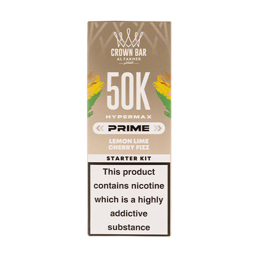 Al Fakher Hypermax Prime 50K Prefilled Pod Kit - Lemon Lime Cherry Fizz