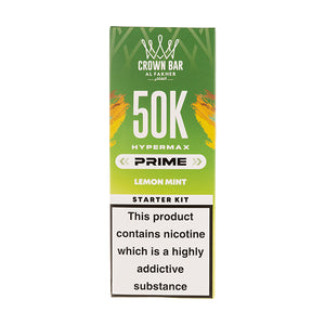 Al Fakher Hypermax Prime 50K Prefilled Pod Kit - Lemon Mint