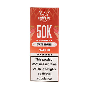 Al Fakher Hypermax Prime 50K Prefilled Pod Kit - Peach Ice
