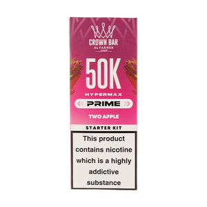 Al Fakher Hypermax Prime 50K Prefilled Pod Kit - Two Apple
