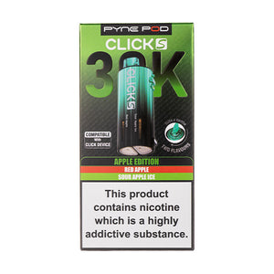 Apple Edition Click S 30K Prefilled Pods by Pyne Pod