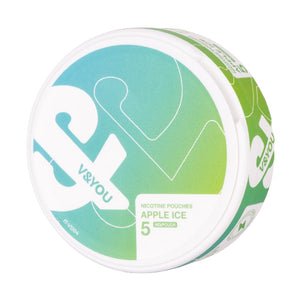 Apple Ice Nicotine Pouches by V&You NXT Edition