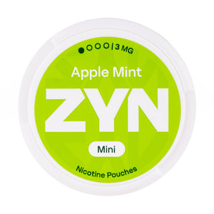 Apple Mint Mini Low Nicotine Pouches by Zyn - 3mg