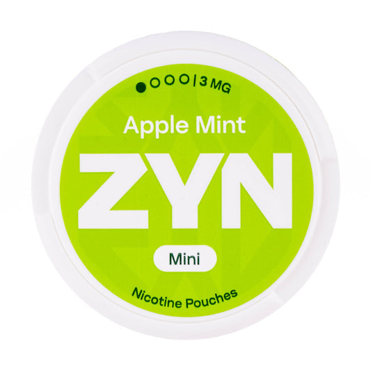 Apple Mint Mini Low Nicotine Pouches by Zyn - 3mg