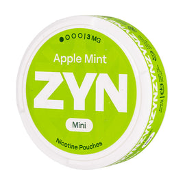 Apple Mint Mini Low Nicotine Pouches by Zyn