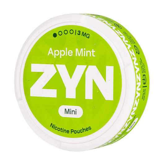 Apple Mint Mini Low Nicotine Pouches by Zyn