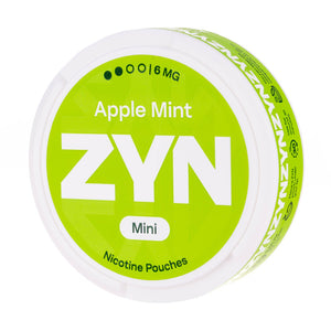 Apple Mint Mini 6mg Nicotine Pouches by Zyn