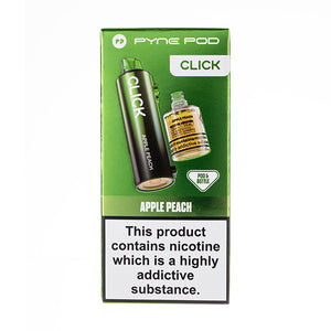 Apple Peach Pyne Pod Click 10000 Pod & Bottle