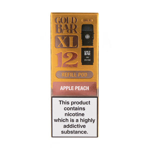 Apple Peach XL Prefilled Pod + Refill by Gold Bar