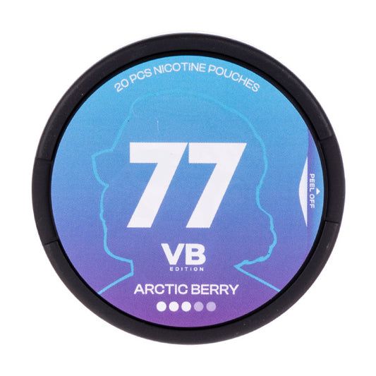 Arctic Berry Nicotine Pouches by 77 VB Edition - 16mg