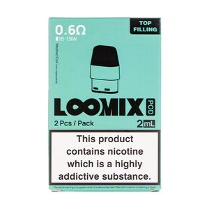 Aspire Loomix Replacement Pods - 0.6ohm