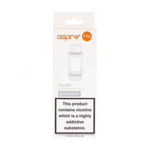 PockeX Coils - 5 Pack by Aspire 0.6ohm