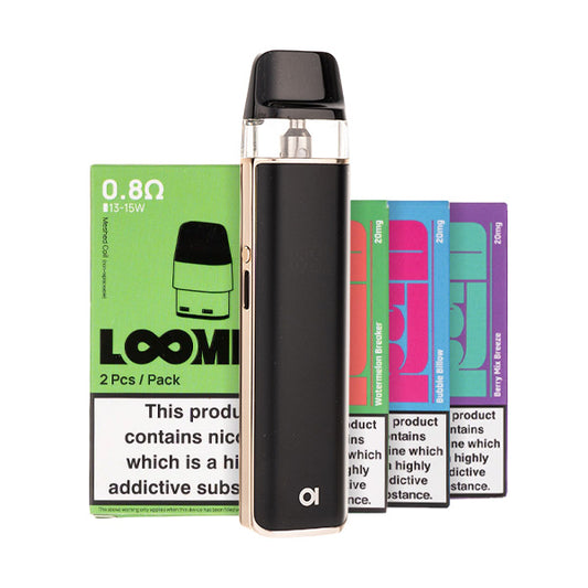 Aspire Loomix Pod Kit Bundle - Purple Gold