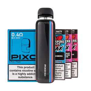 Aspire Pixo Max Pod Kit Bundle -Speedy Black