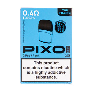 Aspire Pixo Replacement Pods Dual Mesh - 0.4ohms