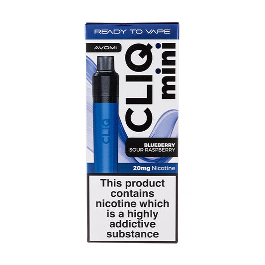 Avomi Cliq Mini Prefilled Pod Kit - Blueberry Sour Raspberry