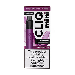 Avomi Cliq Mini Prefilled Pod Kit - Raspberry Blackcurrant