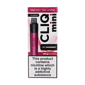 Avomi Cliq Mini Prefilled Pod Kit - Red Raspberry