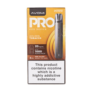 Avomi Pro Prefilled Pod Kit - Golden Tobacco