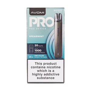 Avomi Pro Prefilled Pod Kit- Spearmint