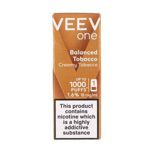Balanced Tobacco Veev One Prefilled Pod by Veev (Single Pack)