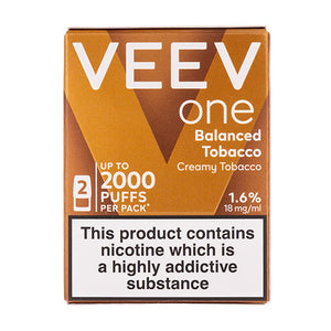 Balanced Tobacco Veev One Prefilled Pods by Veev