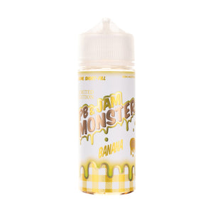 PB & Banana 100ml Shortfill E-Liquid by Jam Monster