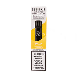 Banana Elf Bar 600 Prefilled Pods