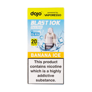 Banana Ice Dojo Blast 10K Prefilled Pod + Refill by Vaporesso