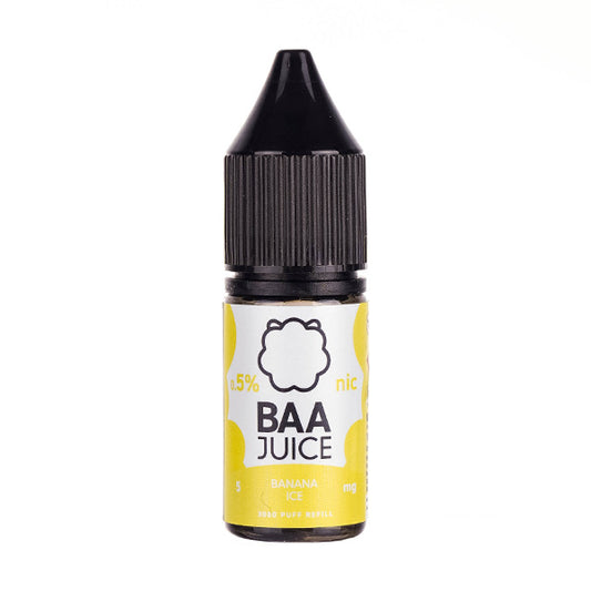 Banana Ice Nic Salt E-Liquid by Baa Juice
