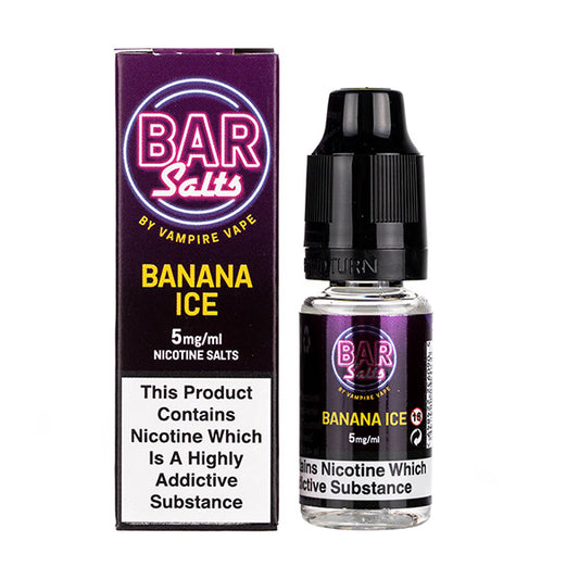Banana Ice Nic Salt E-Liquid by Vampire Vape Bar Salts